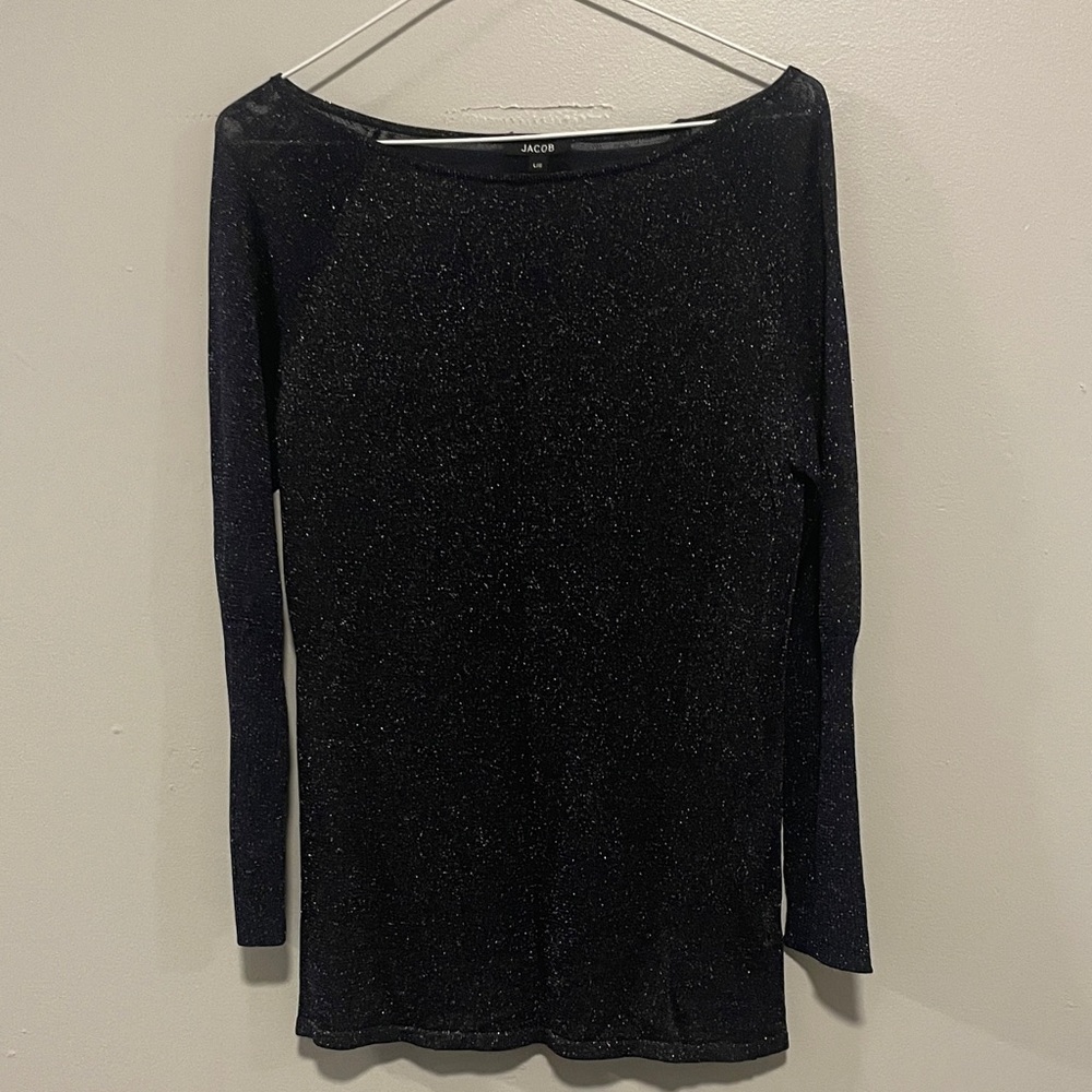 Jacob Black Glitter Women's Blouse